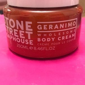 Stone Street Soaphouse GERANIMO Wholesome Body Cream 250ml/8.46oz NEW